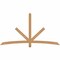 Ekena Millwork Alberta Smooth Timber Gable Bracket, Western Red Cedar, 84"W x 45"H x 1 1/2"D x 3 1/2"F, 13/12 Pitch GBW084X45X0204ALB00SWR - alternate 1
